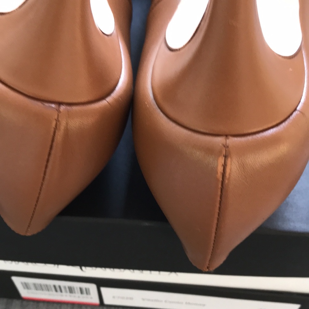 Marco Barbabella honey leather pumps Italy - Picture 8 of 9